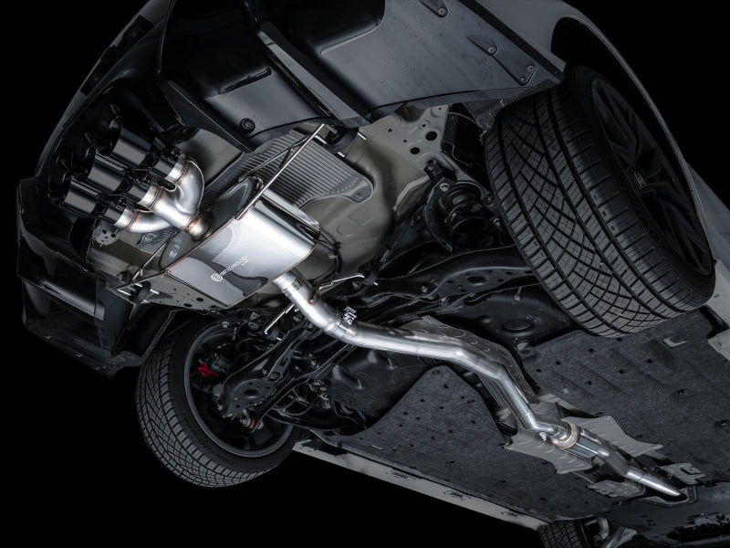 AWE Tuning 3015-53335 - AWE3015-53335 - AWE Tuning 2024 Acura Integra Type S DE5 FWD Touring Edition Exhaust w/ Triple Diamond Black Tips - Shipped in Europe - Tuningsupply.com