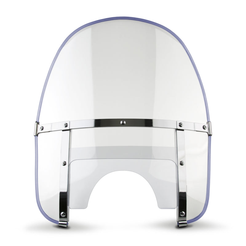 National Cycle N2230 - NATN2230 - National Cycle Heavy Duty Beaded Round Top - Clear - Shipped in Europe - Tuningsupply.com