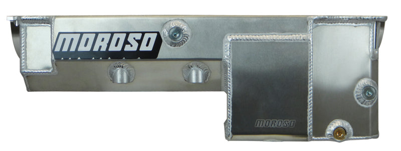 Moroso 20485 - MOR20485 - Moroso Chevrolet Big Block Mark IV (w/Double Power Kick Outs) Wet Sump 6-7qt 8in Aluminum Oil Pan - Shipped in Europe - Tuningsupply.com