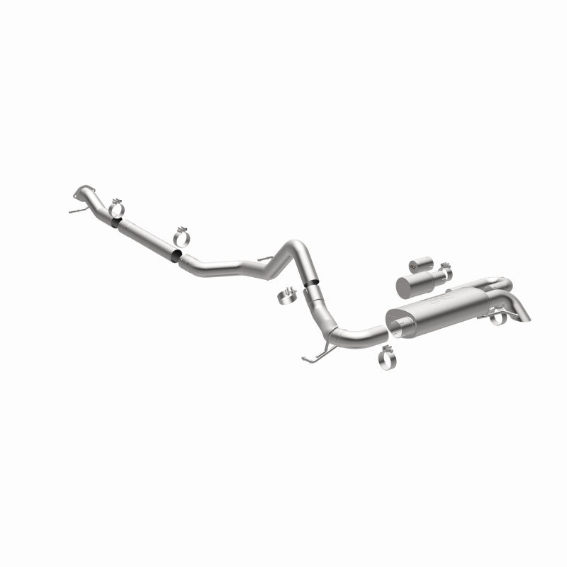 Magnaflow 19559 - MAG19559 - MagnaFlow 2021 Ford Bronco Overland Series Cat-Back Exhaust w/ Single Straight Driver Exit- No Tip - Shipped in Europe - Tuningsupply.com