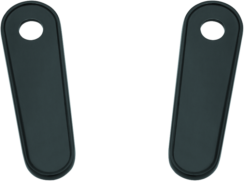 Kuryakyn 9397 - KUR9397 - Kuryakyn Passenger Board Block Off Plate Black - Shipped in Europe - Tuningsupply.com