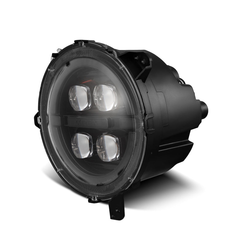 AlphaRex 880867 - ARX880867 - AlphaRex 18-23 Jeep Wrangler JL/Gladiator JT LED Proj Headlights Alpha-Blk w/ Activ Light/Seq Signal - Shipped in Europe - Tuningsupply.com