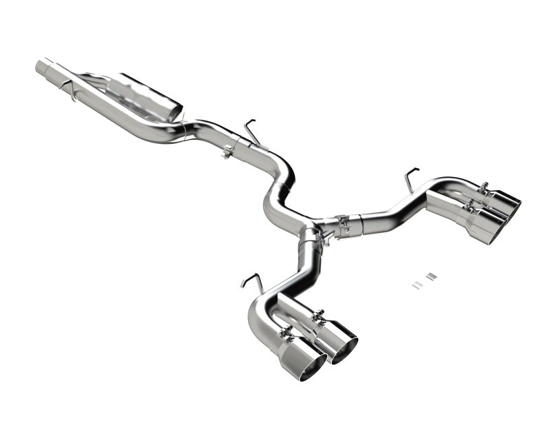 MBRP PS4612304 - MBRPS4612304 - MBRP 2022 Volkswagen Golf R MK8 3in Cat-Back Quad Split Rear Valve Delete Exhaust - Shipped in Europe - Tuningsupply.com