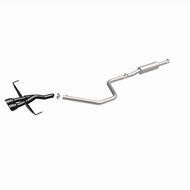 Magnaflow 19455 - MAG19455 - MagnaFlow 2019 Hyundai Veloster 1.6L 2.5in Center Exit Stainless Steel Cat-Back Exhaust w/Blk Tips - Shipped in Europe - Tuningsupply.com