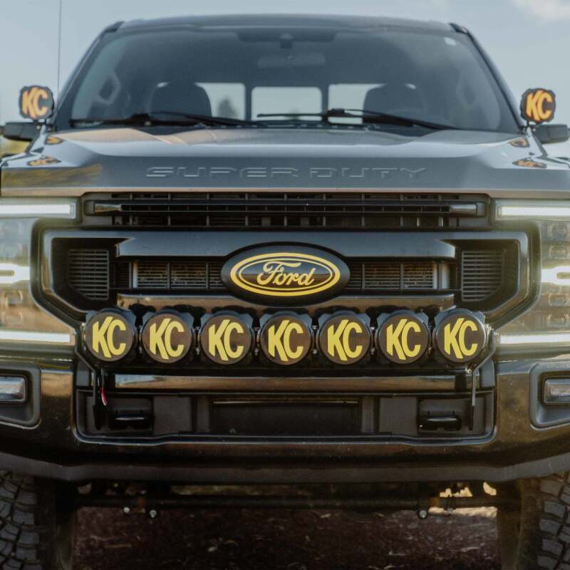 KC HiLiTES 7356 - KCL7356 - KC HiLiTES 17-24 Ford Super Duty GEN 4-5 Light Bar Mount Front Bumper - Shipped in Europe - Tuningsupply.com