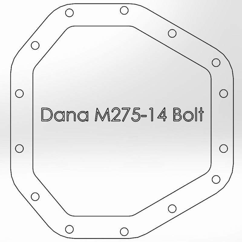 aFe 46-70352 - AFE46-70352 - aFe Power Pro Ser Rear Diff Cover Black w/Mach Fins 2017 Ford Diesel Trucks V8-6.7L(td) Dana M275-14 - Shipped in Europe - Tuningsupply.com