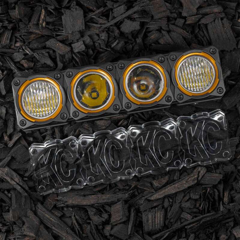 KC HiLiTES 5332 - KCL5332 - KC HiLiTES FLEX ERA LED Light Bar 10in. Light Shield - Clear (SHIELD ONLY) - Shipped in Europe - Tuningsupply.com