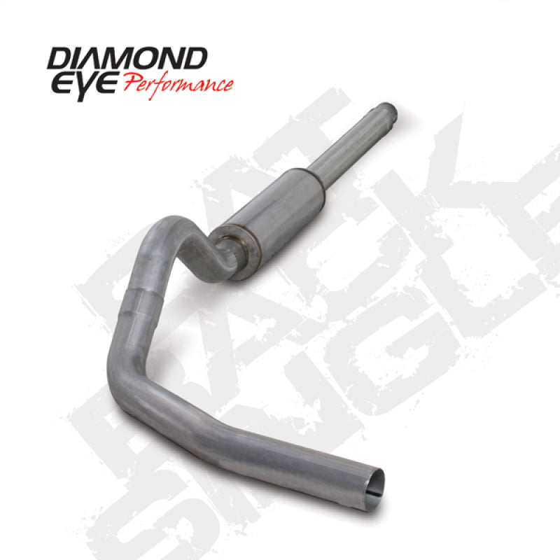 Diamond Eye Performance - DEPK4310A - Diamond Eye KIT 4in Catback Single AL: 94-97 FORD 7.3L F250/F350 PWRSTROKE - Shipped in Europe - Tuningsupply.com