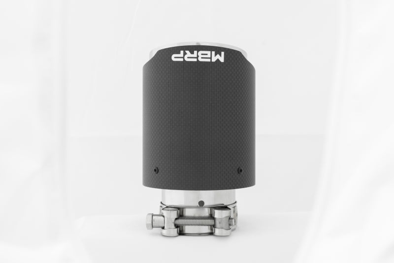 MBRP PT5176CF - MBRPT5176CF - MBRP Universal Carbon Fiber Tip 4in OD/2.5in Inlet/6.5in L - Shipped in Europe - Tuningsupply.com