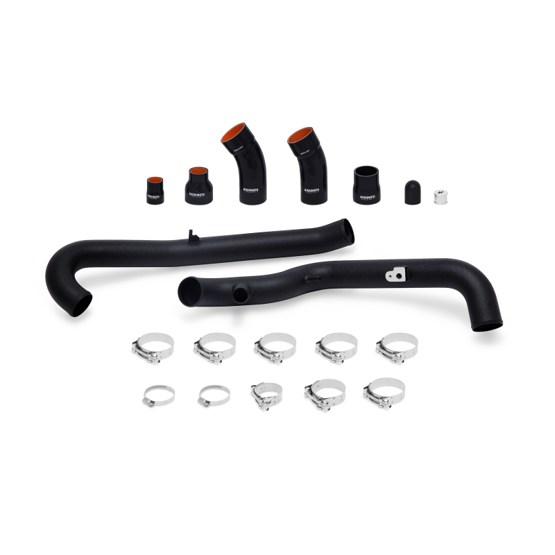 Mishimoto MMICP-FIST-14WBK - MISMMICP-FIST-14WBK - Mishimoto 2014+ Ford Fiesta ST Intercooler Pipe Kit - Wrinkle Black - Shipped in Europe - Tuningsupply.com