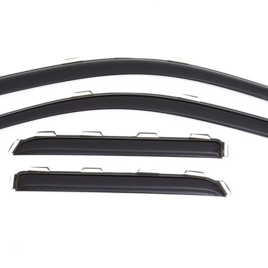 AVS 194528 - AVS194528 - AVS 15-18 Chevy Silverado 2500 Ext. Cab Ventvisor Front & Rear Window Deflectors 4pc - Smoke - Shipped in Europe - Tuningsupply.com