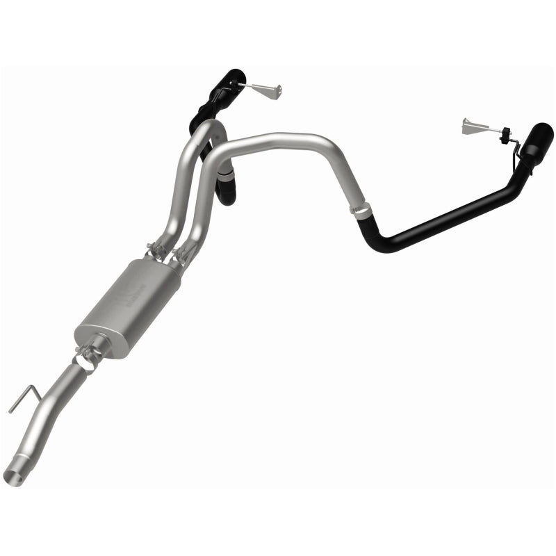 Magnaflow 19562 - MAG19562 - Magnaflow 21 Ford F-150 Street Series Cat-Back Performance Exhaust System- Dual-Split Rear Exit - Shipped in Europe - Tuningsupply.com