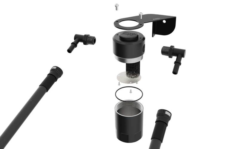 K&N Engineering 81-0804 - KNN81-0804 - K&N 19-22 Chevy Silverado 1500 5.3/6.2L Catch Can. Oil Separator - Shipped in Europe - Tuningsupply.com