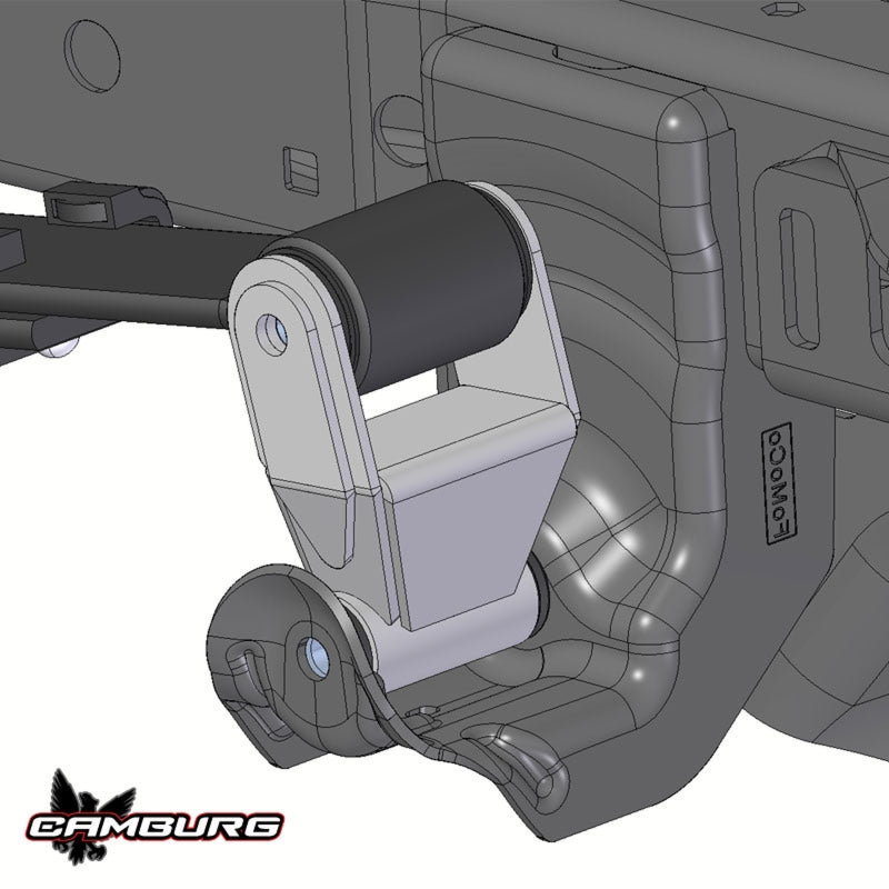 Camburg CAM-120028 - CMBCAM-120028 - Camburg 17-20 Ford Raptor/ 15-24 F-150 TIG 4130 Shackles (1.5in. extended) - Shipped in Europe - Tuningsupply.com