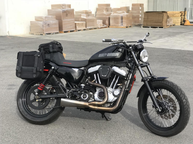 Burly Brand B15-1000B - BURB15-1000B - Burly Brand Voyager Saddlebag Each - Black - Shipped in Europe - Tuningsupply.com