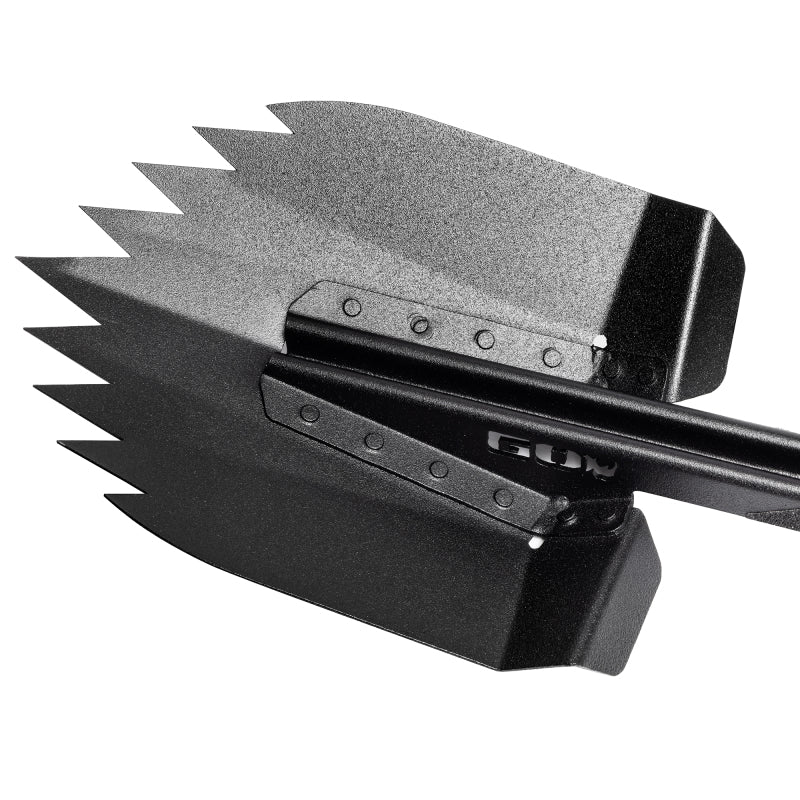 Go Rhino XG-RS50020T - GORXG-RS50020T - Go Rhino Xventure Gear Sharktooth Stackable Shovel - Textured Black - Shipped in Europe - Tuningsupply.com