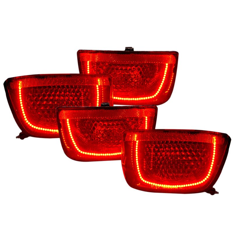 ORACLE Lighting 2534-003 - ORL2534-003 - Oracle Chevy Camaro 10-13 Afterburner 2.0 Tail Light Halo Kit - Red - Shipped in Europe - Tuningsupply.com
