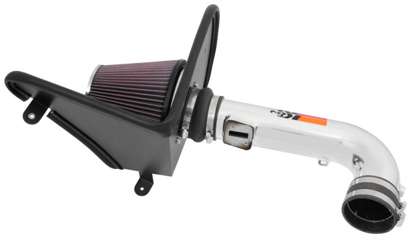 K&N Engineering 69-4535TP - KNN69-4535TP - K&N 16-17 Chevy Camaro 3.6L Silver Typhoon Short Ram Intake - Shipped in Europe - Tuningsupply.com