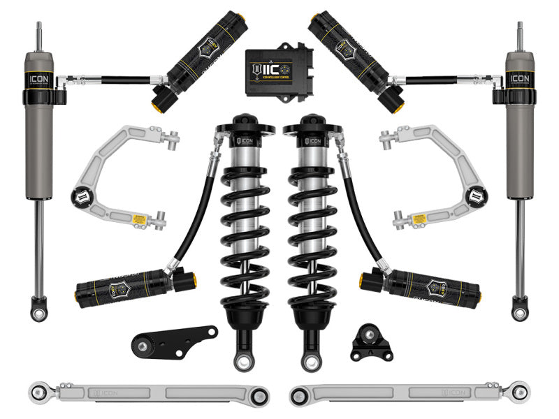 ICON K53300 - ICOK53300 - ICON 2024+ Toyota Tacoma 1.25in-3in Stage 10 Suspension System Billet - Shipped in Europe - Tuningsupply.com