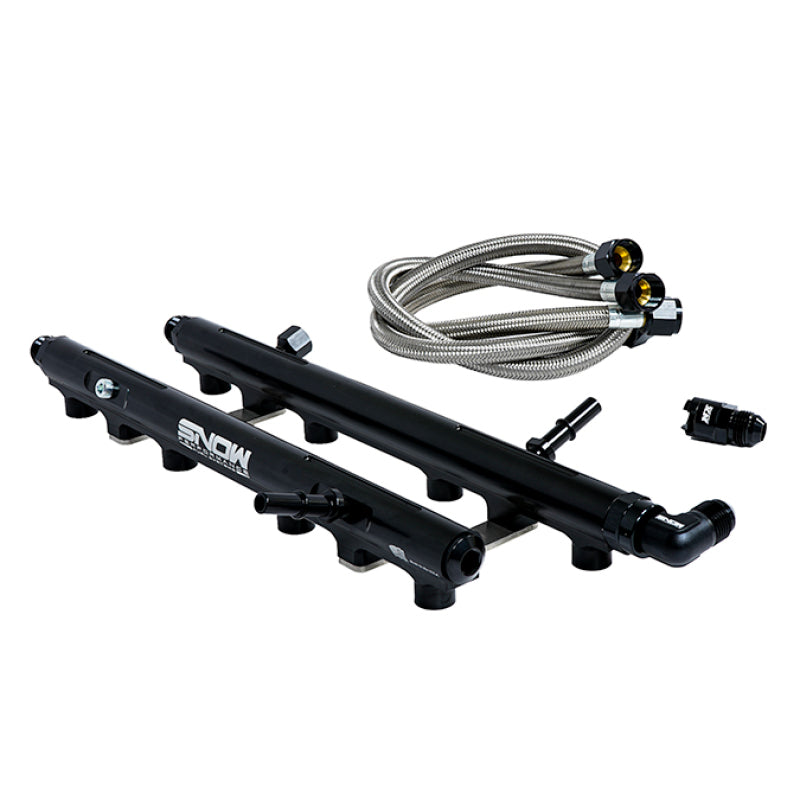 Snow Performance SNF-30014F - SNOSNF-30014F - Snow Performance 2021+ Ford F150 Coyote Factory Fit Fuel Rail Kit (Pair) - Shipped in Europe - Tuningsupply.com