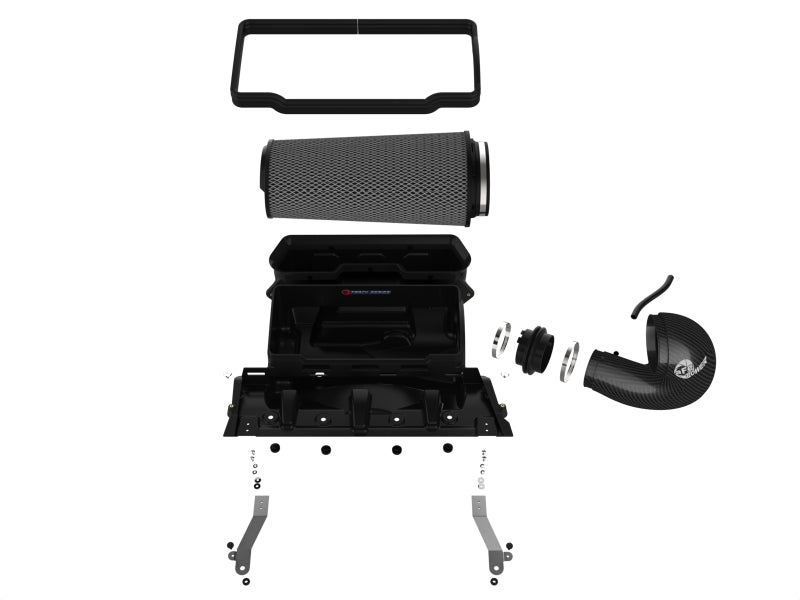 aFe 57-10022K - AFE57-10022K - aFe 21-23 RAM 1500 TRX Track Series Carbon Fiber Cold Air Intake System w/ Pro 5R Filter - Shipped in Europe - Tuningsupply.com