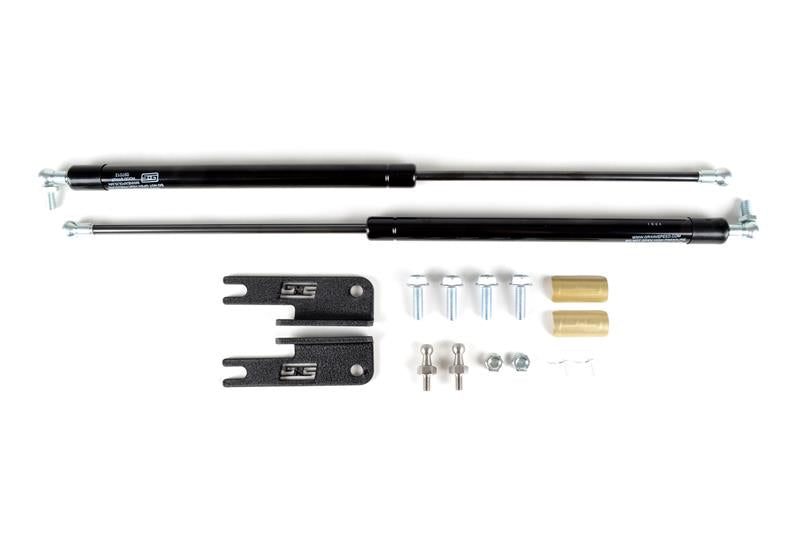 GrimmSpeed 097025 - GRM097025 - GrimmSpeed 03-08 Subaru Forester Hood Struts - Shipped in Europe - Tuningsupply.com