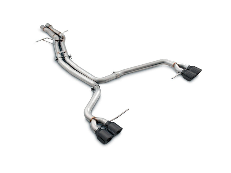 AWE Tuning 3015-43072 - AWE3015-43072 - AWE Tuning Porsche Macan Touring Edition Exhaust System - Diamond Black 102mm Tips - Shipped in Europe - Tuningsupply.com