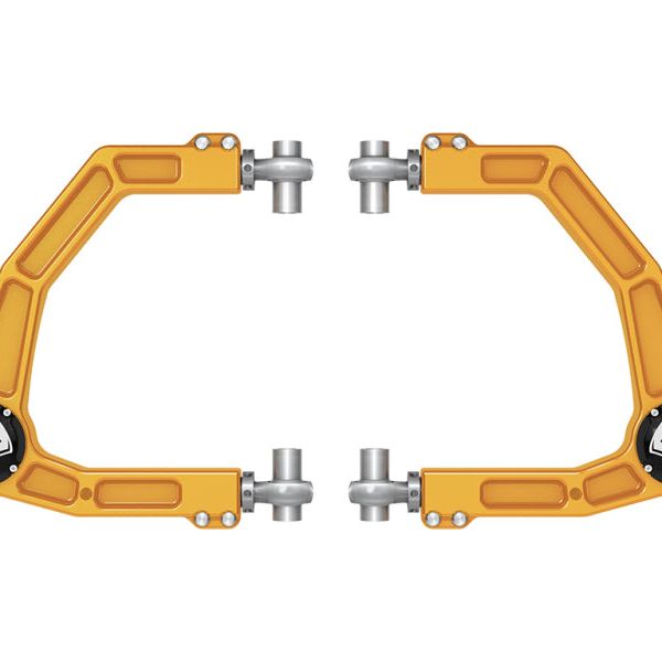 ICON 58552GDJ - ICO58552GDJ - ICON 2024 Toyota Tacoma Billet Upper Control Arm w/ Delta Joint Pro - Gold Anodized - Shipped in Europe - Tuningsupply.com