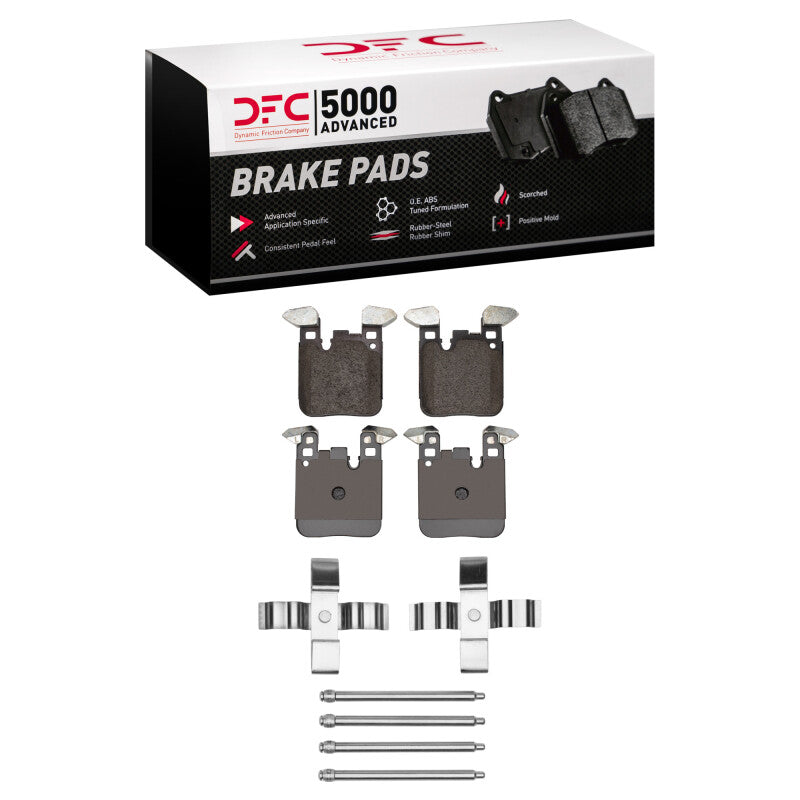 DFC 1551-1656-01 - DFC1551-1656-01 - DFC 12-21 BMW M3 Rear 5000 Advanced Low Metallic Brake Pads and Hardware Kit - Shipped in Europe - Tuningsupply.com