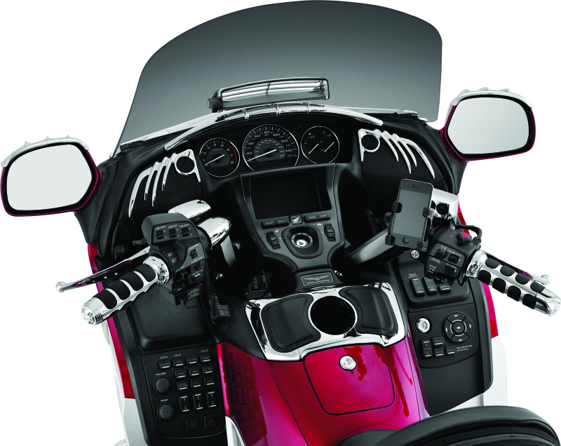 Kuryakyn 6183 - KUR6183 - Kuryakyn ISO Grips For GL1800 With Heated Grips Chrome - Shipped in Europe - Tuningsupply.com