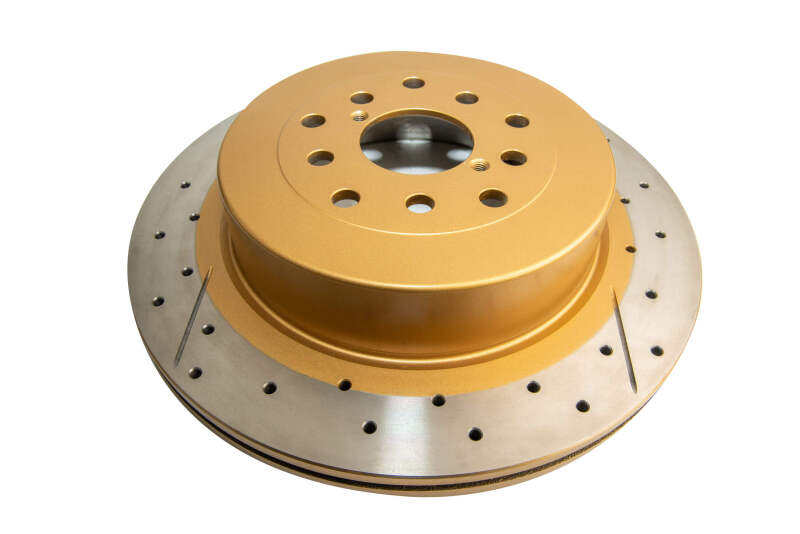 DBA DBA655X-10 - DBADBA655X-10 - DBA 02-07 Subaru WRX STi 10 Stud Hole Rear Drilled & Slotted Street Series Rotor - Shipped in Europe - Tuningsupply.com