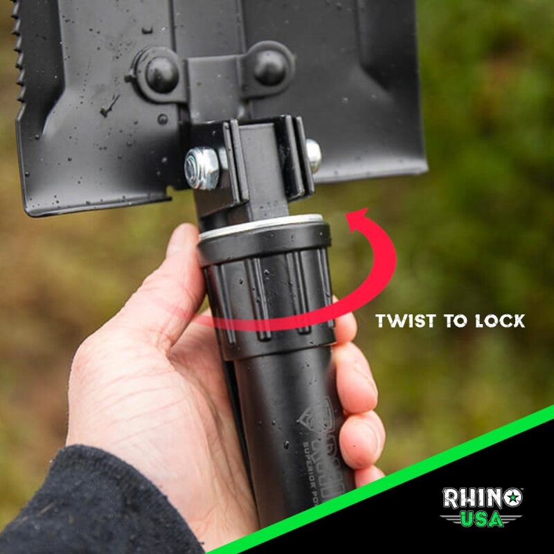 Rhino USA RNO-ETOOL - RSARNO-ETOOL - Rhino USA Folding Recovery Shovel W/Pick - Shipped in Europe - Tuningsupply.com