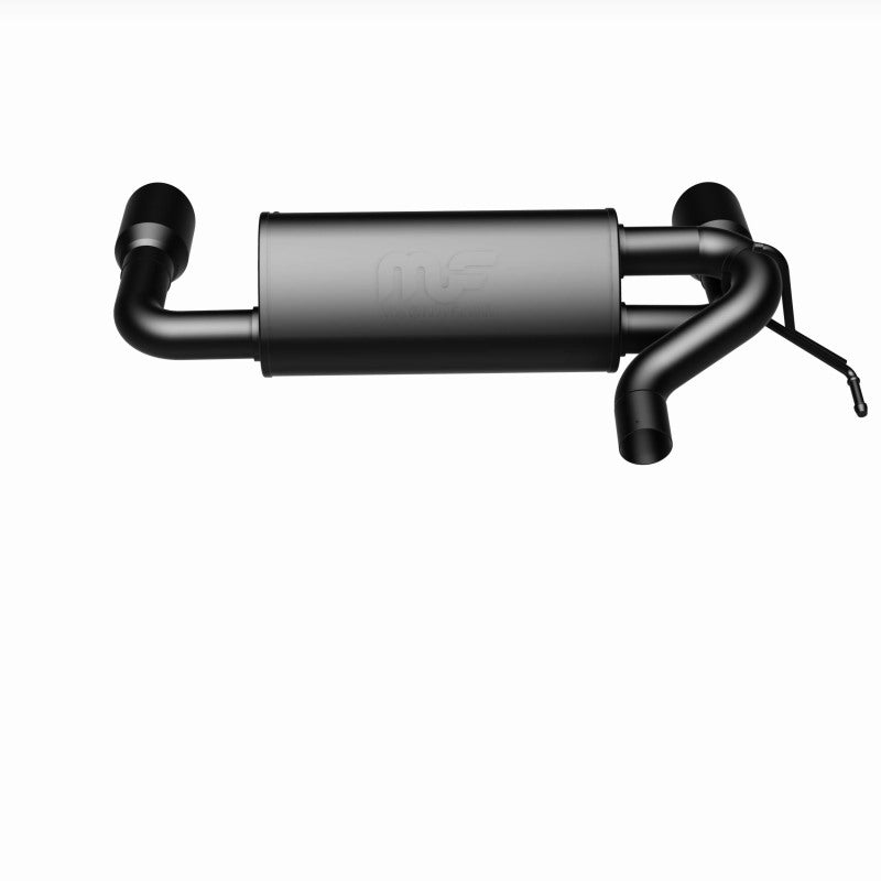 Magnaflow 19555 - MAG19555 - MagnaFlow 2021 Ford Bronco 2.3L I-4 Axle-Back Exhaust w/ Dual Split Rear Style Exit- Black Tips - Shipped in Europe - Tuningsupply.com