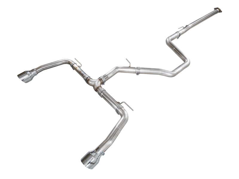 AWE Tuning 3020-32237 - AWE3020-32237 - AWE Tuning 22-26 Hyundai Elantra N Track Edition Cat-Back Exhaust - Chrome Silver Tips - Shipped in Europe - Tuningsupply.com