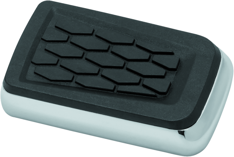 Kuryakyn 5916 - KUR5916 - Kuryakyn Hex Brake Pedal Pad Chrome - Shipped in Europe - Tuningsupply.com