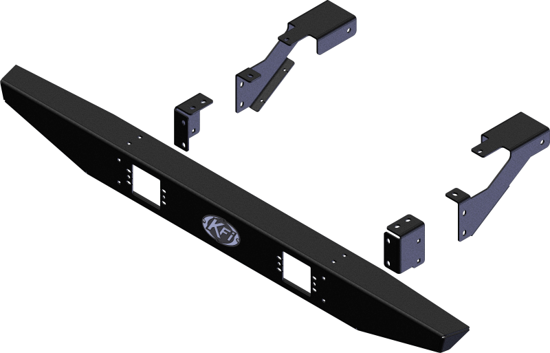KFI 101440 - KFI101440 - KFI 10-22 Polaris Ranger 400-800 Midsize Bumper Rear Formed - Shipped in Europe - Tuningsupply.com