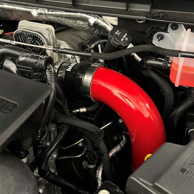 Banks Power 26005 - GBE26005 - Banks Power 2020 GM 2500/3500 6.6L L5P Boost Tube Upgrade Kit - Red - Shipped in Europe - Tuningsupply.com