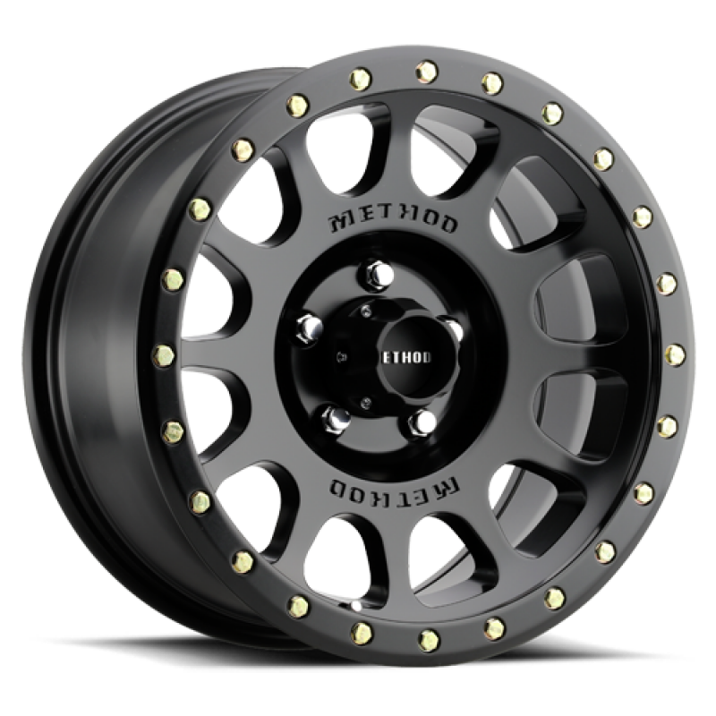 Method Wheels MR30589058500 - MRWMR30589058500 - Method MR305 NV 18x9 0mm Offset 5x150 116.5mm CB Matte Black Street Loc Wheel - Shipped in Europe - Tuningsupply.com