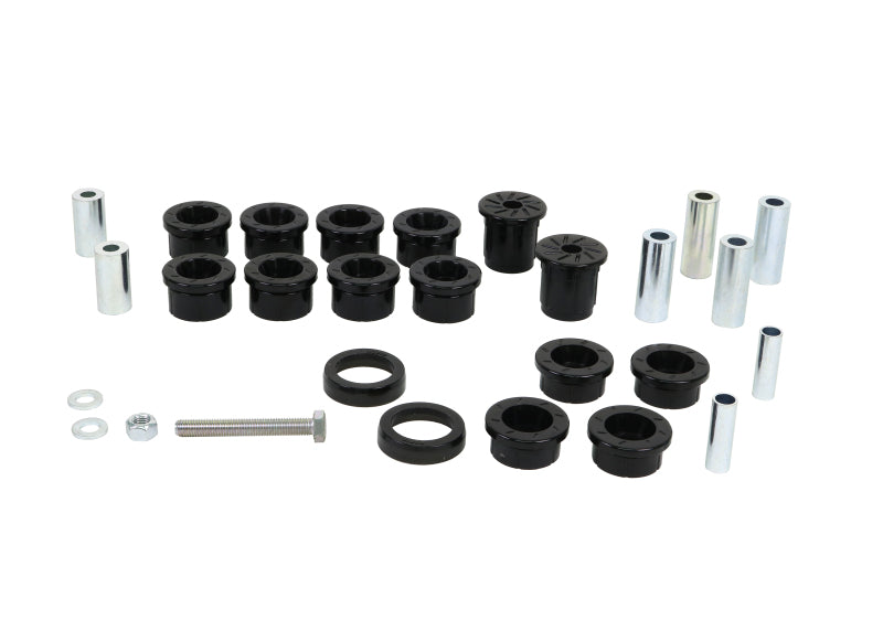 Whiteline W56423 - WHLW56423 - Whiteline 2007-2014 Jeep Wrangler Control Arm - Upper & Lower Bushing - Shipped in Europe - Tuningsupply.com