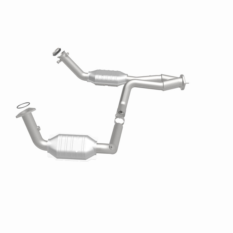 Magnaflow 93419 - MAG93419 - MagnaFlow Conv DF 02-06 Cadillac Escalade / 02-06 Chevy Avalanche 5.3L Dual Conv Y-Pipe Assembly 2WD - Shipped in Europe - Tuningsupply.com