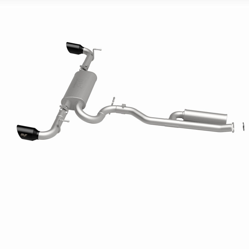 Magnaflow 19500 - MAG19500 - Magnaflow 19-21 Toyota RAV4 Street Series Cat-Back Performance Exhaust System- Dual Rear Exit- Black - Shipped in Europe - Tuningsupply.com