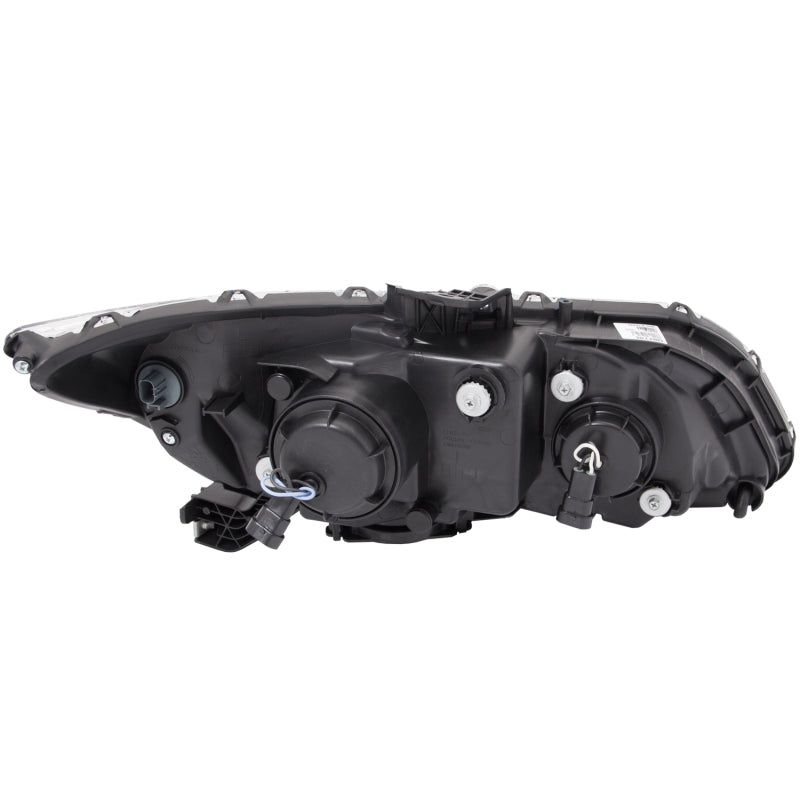 ANZO 121479 - ANZ121479 - ANZO 2012-2015 Honda Civic Projector Headlights w/ U-Bar Black - Shipped in Europe - Tuningsupply.com