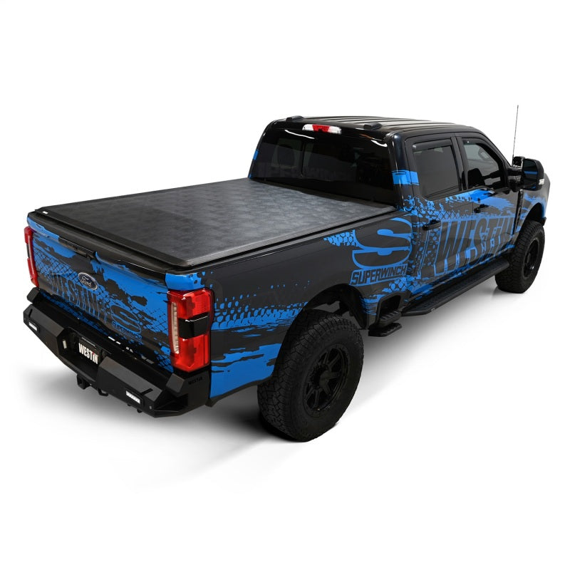 Westin 19-11005 - WES19-11005 - Westin 17-24 Ford F-250/350 Super Duty 6.75ft. Bed Soft Roll Tonneau Cover - Black - Shipped in Europe - Tuningsupply.com