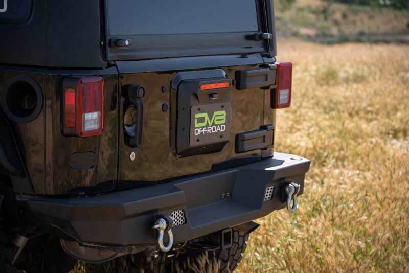 DV8 Offroad TSJK-01 - DVETSJK-01 - DV8 Offroad 07-18 Jeep Wrangler JK Spare Tire Delete - Shipped in Europe - Tuningsupply.com