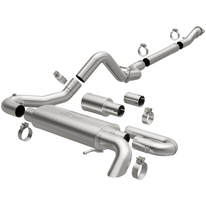 Magnaflow 19556 - MAG19556 - Magnaflow 21-22 Ford Bronco L4 2.3L Overland Series Cat-Back Exhaust - Shipped in Europe - Tuningsupply.com