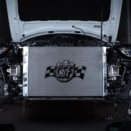 CSF 7091 - CSF7091 - CSF Audi B8 S4 & S5 High Performance All-Aluminum Radiator - Shipped in Europe - Tuningsupply.com
