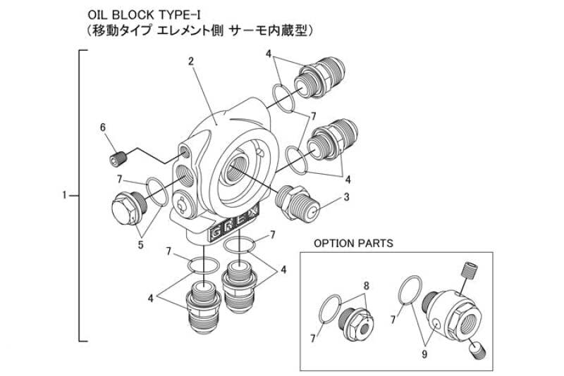GReddy 12009990 - GRE12009990 - GReddy Type I Oil Block Bypass - Shipped in Europe - Tuningsupply.com