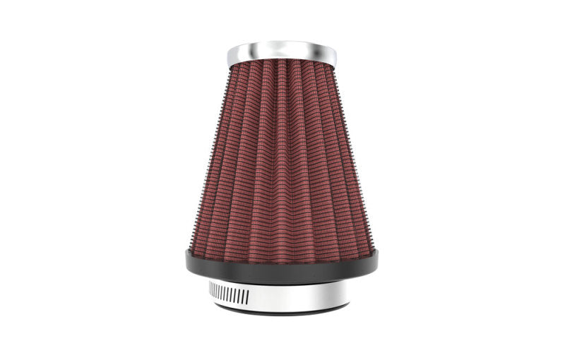 K&N Engineering RC-1200 - KNNRC-1200 - K&N Universal Chrome Filter 2.063in Flange ID x 3.5in Base OD x 2in Top OD x 4in H - Shipped in Europe - Tuningsupply.com