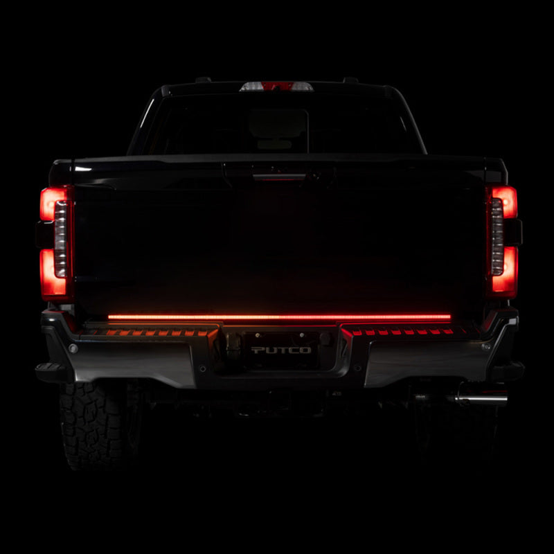 Putco 760060-26 - PUT760060-26 - Putco 23-24 Ford SuperDuty F-250/F-350/F-450 60In Freedom Tailgate Bars w/ LED Taillamps Blade - Shipped in Europe - Tuningsupply.com