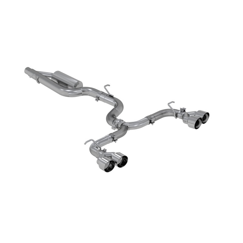 MBRP PS4603304 - MBRPS4603304 - MBRP 15-19 VW Golf R 3in Cat Back Single Exit Exhaust Pro Series w/ Valve Delete - T304 - Shipped in Europe - Tuningsupply.com